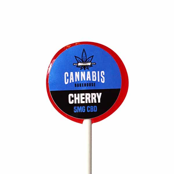 Cannabis Bakehouse CBD Lollypop - ķirsis, 5 mg CBD
