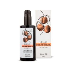 Endoca Face and Body Oil 300 mg CBD, 200 ml