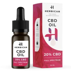 Herbican Pilna spektra CBD eļļa, 20%, 10 ml