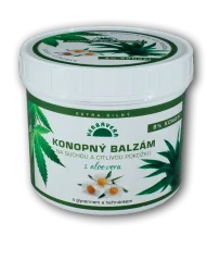 Herbavera Kaņepju balzams ar alveju 500 ml - 6 gabalu iepakojums, 3000 ml