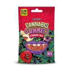 Euphoria Cannabis Gummies Strawberry Haze, 50 გ