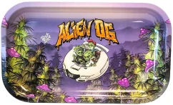 Best Buds Алиен ОГ Метална посуда за ваљање дугачка, 16к27 цм