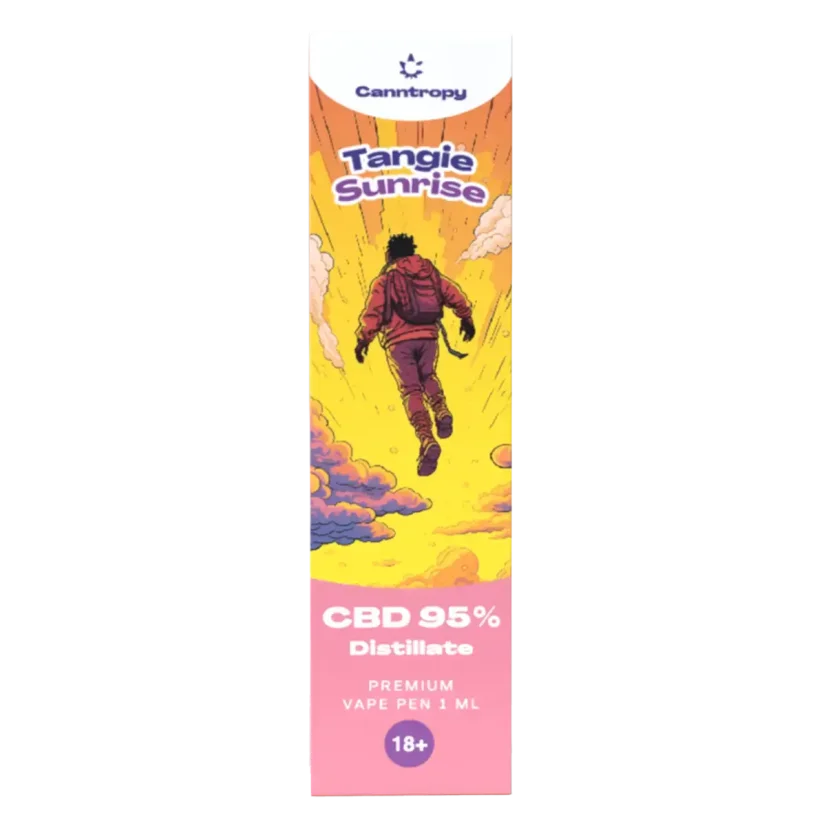 Canntropy CBD Disposable Vape Pen Tangie Sunrise, CBD 95 %, 1 ml