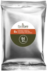 PuroCuro 64 mg Hemp CBD Formula plāksteri, 32 gab., 2048 mg kaņepju formulas