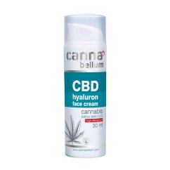 Cannabellum CBD ādas krēms ar hialuronskābi, 30 ml