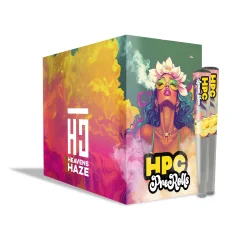 Heavens Haze HPC Pre-Rolls Display Box 24 pcs (Filipina Desing) / 6 pcs Lemon Haze, 6 pcs Grizzly Kush, 6 pcs Zkittlez, 6 pcs Amnesia
