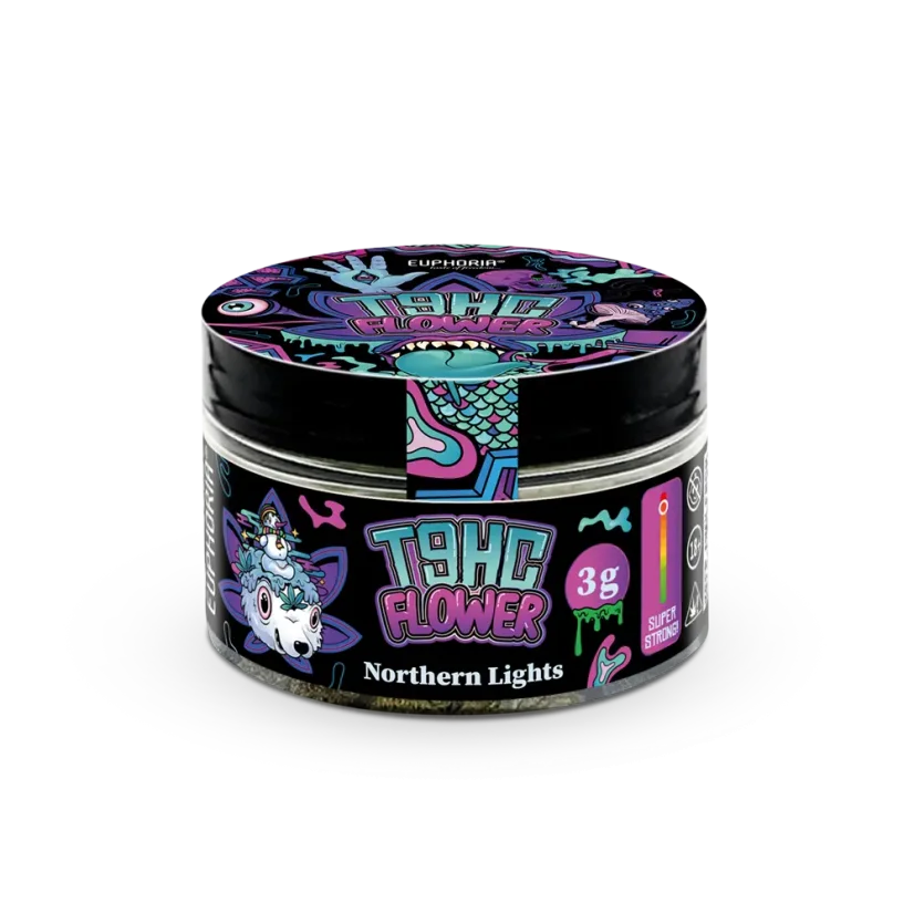 Euphoria T9HC Ziedi Northern Lights, 3 g