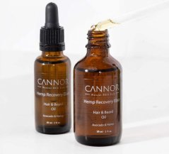 Cannor Nourishing and Soothing Elixir – Hair and Beard Oil, 50 ml