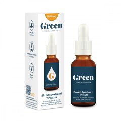 Green Pharmaceutics Broad spectrum tincture, 5 %, 1500 mg CBD, 30 ml