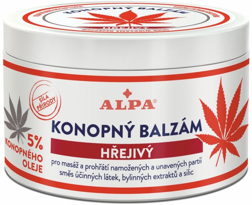 ALPA Hemp sildošs balzams, 250 ml