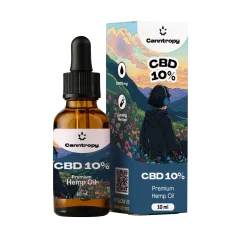 Canntropy CBD Hemp Oil, 10%, 1000mg, 10ml