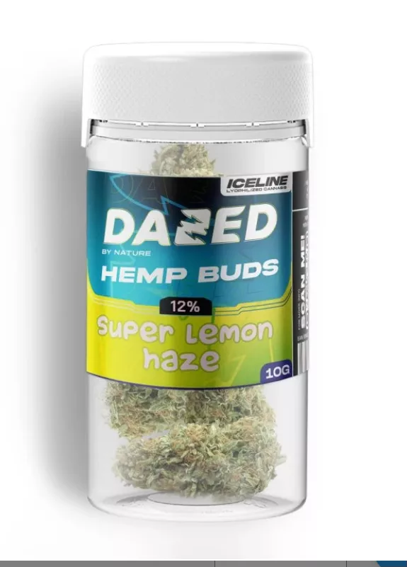 Czech CBD DAZED hemp flower Super Lemon, 12 % DAZED essence, 1 g - 1000 g