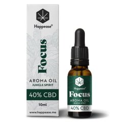 Happease Focus CBD Oil Jungle Spirit, 40% CBD, 4000mg, 10ml