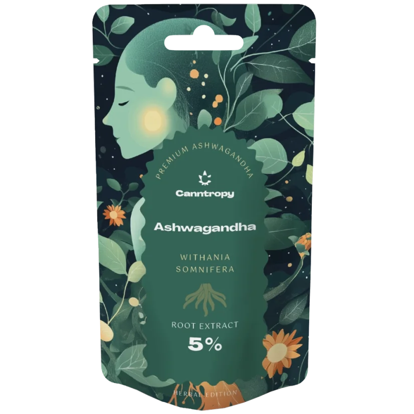 Canntropy Екстракт Асхвагандха (Витханиа сомнифера) 5%, 5 г - 100 г