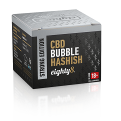 Eighty8 Bubble Hash 25 % CBD, THC 0,2%, 1 g
