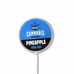 Cannabis Bakehouse CBD Lollypop - Pineapple, 5mg CBD, 10 g
