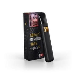 Eighty8 E8High Engangs Vape Lychee, 96 % E8High, 1 ml