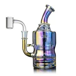 MJ Arsenal Turbine Mini Dab Rig - iriserende