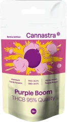 Cannastra THCB Flower Purple Boom, THCB 95% quality, 1g - 100 g