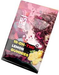 Heavens Haze Caramelle gommose al limone con 10-OH-THC, 3 pezzi x 40 mg, 120 mg di 10-OH-THC