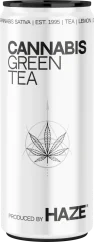 HaZe Cannabis Green Tea (250 ml) - Tray (24 cans), 6000 ml