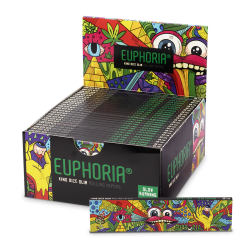 Euphoria Вибрант Роллинг Паперс Кингсизе Слим - Дисплаи Бок са 50 паковања