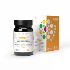 Endoca CBD želejkonfektes „Enerģija”, 60 mg CBD, apelsīna garša, 30 gab., 60 g