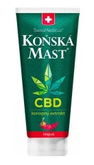 SwissMedicus Koňská mast s CBD hřejivá 200ml