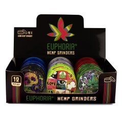 Euphoria Máy mài nhựa 63 mm, 3 chi tiết - Hộp trưng bày 12 chi tiết