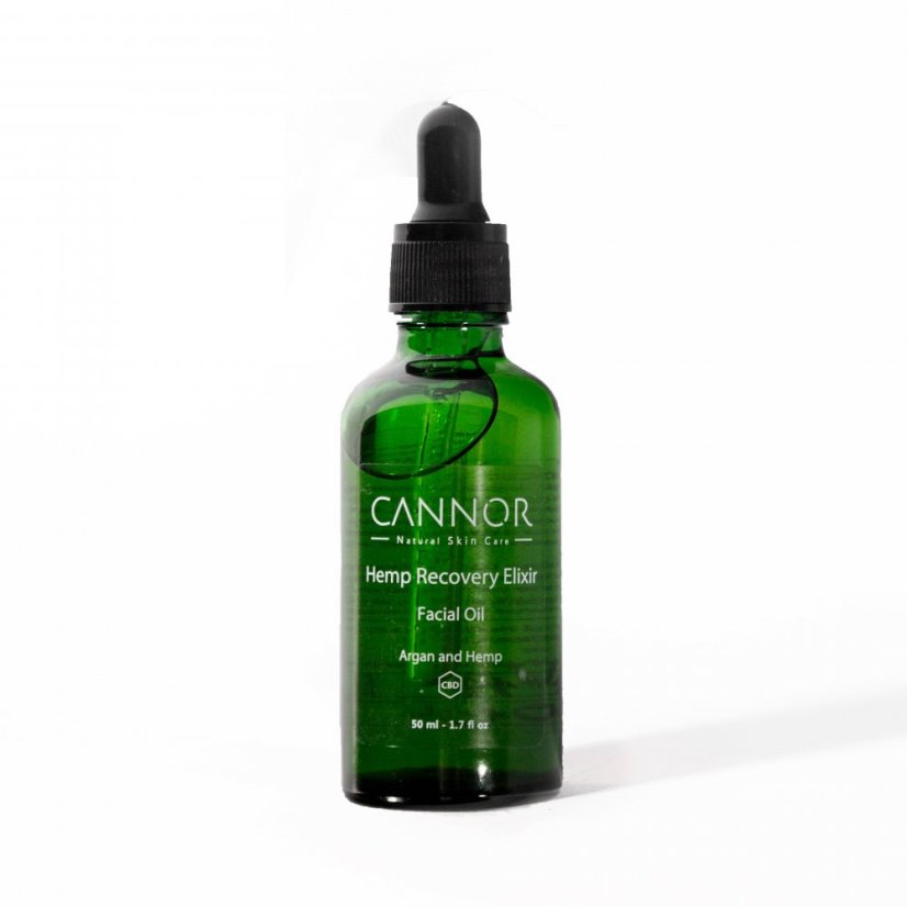 Cannor Hemp Recovery Elixir – Sejas eļļa ar CBD, 500 ml