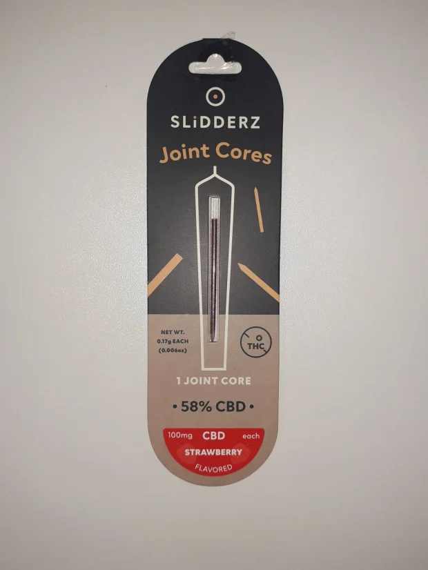 Slidderz Joint Core Strawberry 100 mg CBD, 1 gab x 0,17 g