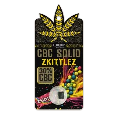 Euphoria CBC Solid Hash Zkittlez, CBC 30 %, 1 g