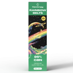 Canntropy CBN Vape Pen Rainbow Belts, 1ml, 95% CBN - Display Box 10 pcs