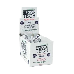 HEMPER Hemp Wicks, Display box 50 pcs