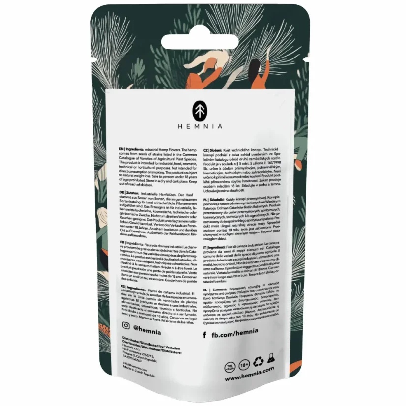Hemnia CBD Flowers, Losandželosas konfidenciāli — Stay Wild, 1 g–5 g
