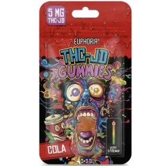 Euphoria THCJD Gummies Cola, 5 pcs x 1 mg, 5 mg