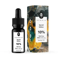Hemnia THCV olje 10%, 1000 mg, 10 ml