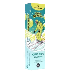 Canntropy CBD engangs Vape Pen Lime Sorbet, CBD 95 %, 1 ml
