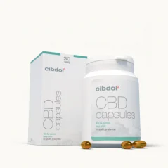 Cibdol mīkstās gēla kapsulas 30% CBD, 3000 mg CBD, 60 kapsulas