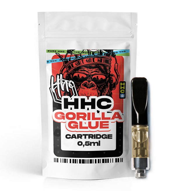 Czech CBD HHC kartridžs Gorilla Glue, 94 %, 0,5 ml