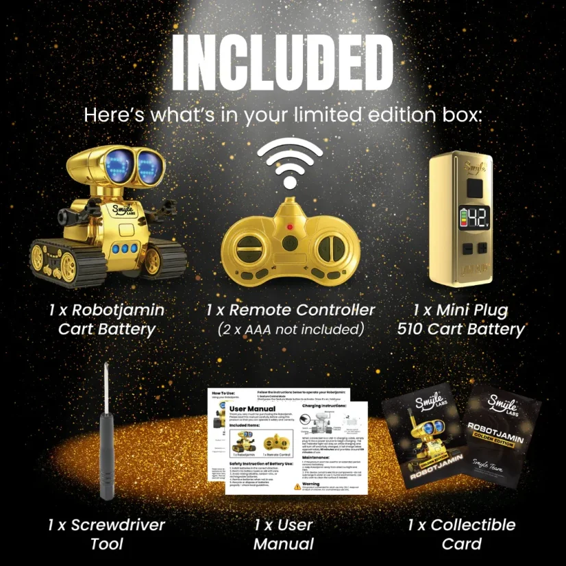 Smyle Labs Robotjamin Cart Battery + Remote Controller