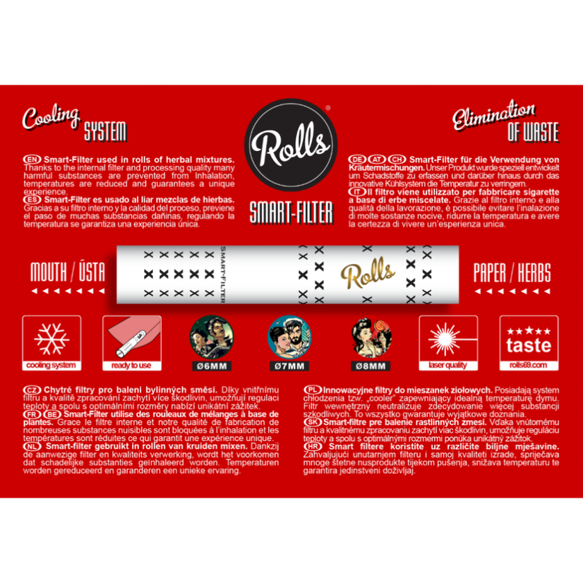 Rolls 10к 40 паковање, 8 мм (кутија)