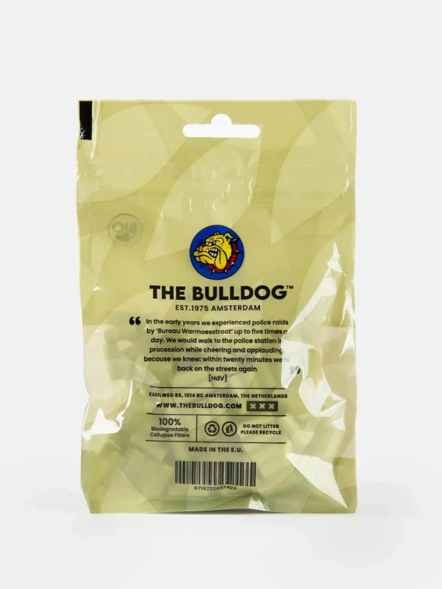 The Bulldog Biodegradable Cellulose Filter Tips 120 pcs