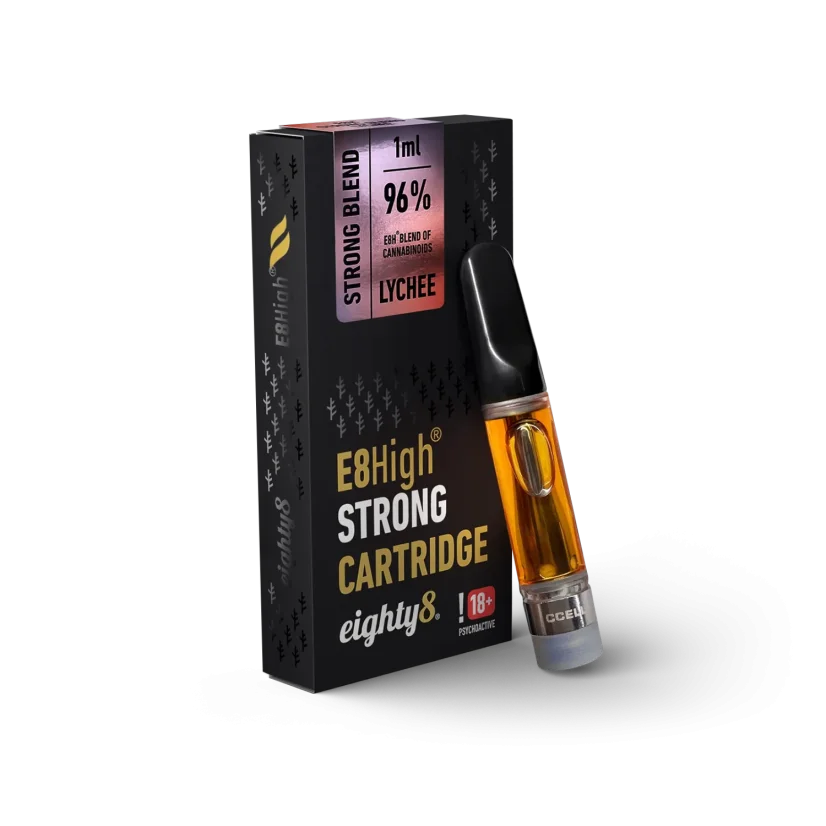 Eighty8 E8High Cartridge Lychee, 96 % E8High, 1 ml