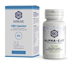 Alpha-CAT Capsule CBD 60x30mg, 1800 mg, 32 g