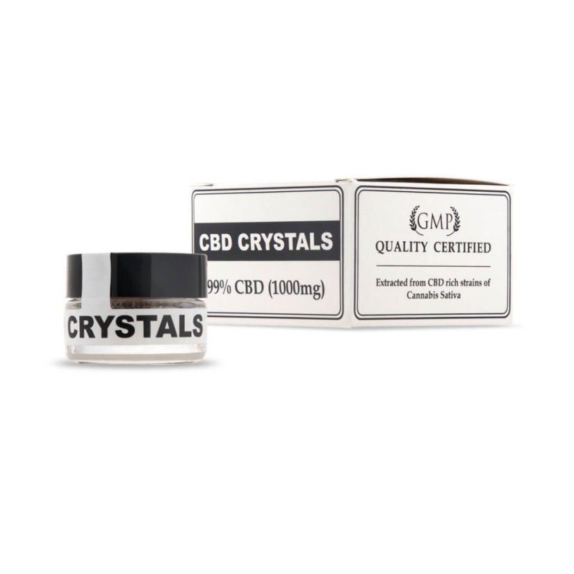 Endoca Kristāli 99% tīra CBD 1000 mg, 1 g