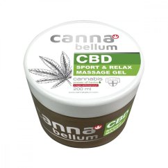 Cannabellum CBD sporta masāžas želeja, 200 ml