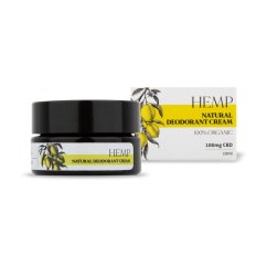 Endoca Dabīgs dezodorants krēms 100 mg CBD, 10 ml