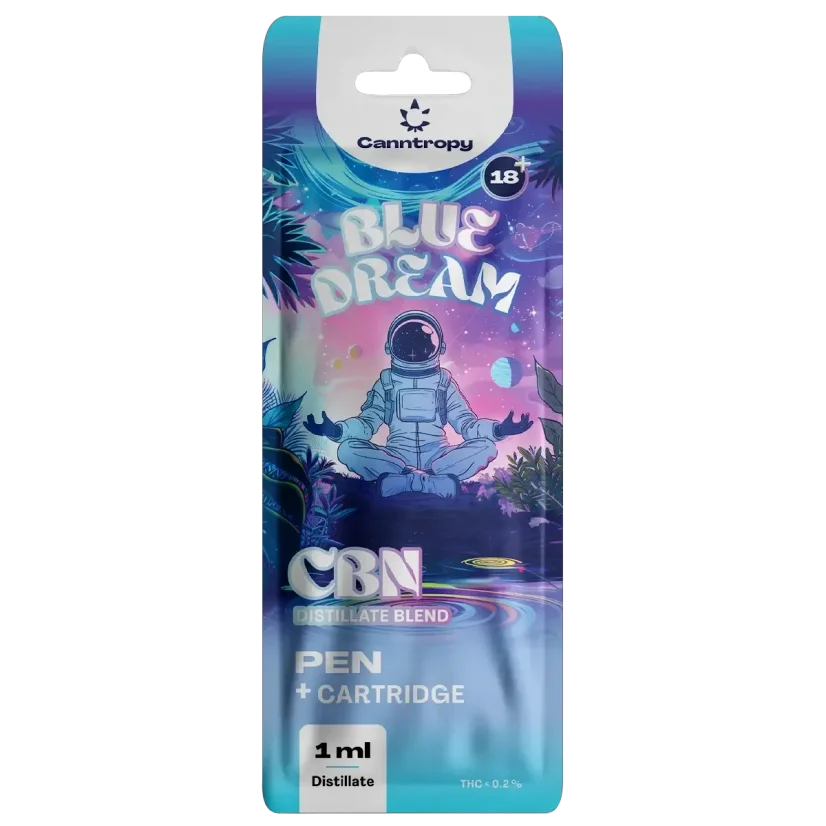 Canntropy CBN Pen + Cartridge Blue Dream, CBN 95 %, 1 ml