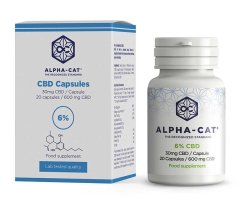 Alpha-CAT Capsule CBD 20x30mg, 600 mg, 32 g